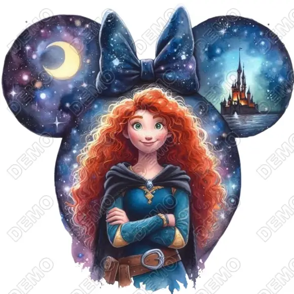 Brave  Merida DTF  Shirt Iron on Transfer