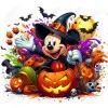 Disney Halloween Mickey Mouse  DTF  Iron on Transfer