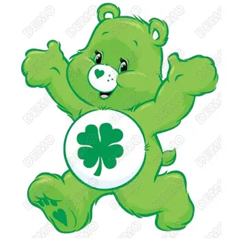 Good Luck - Care Bears  DTF  Shirt Iron on  Transfer