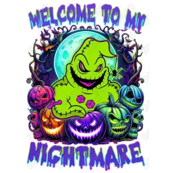 Oogie Boogie Nightmare  DTF Iron on Transfer 