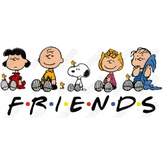 Peanuts, Snoopy, Charlie Brown DTF  Shirt Iron on Transfer 