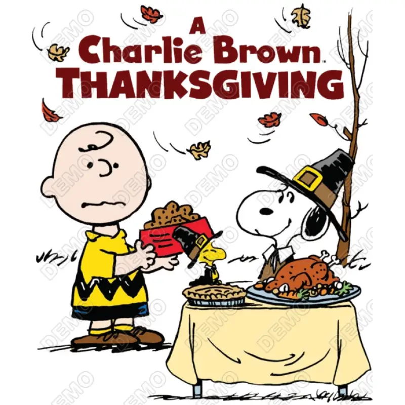 Peanuts, Snoopy, Charlie Brown Thanksgiving T Shirt Iron on Transfer Decal #59 Peanuts, Snoopy, Charlie Brown Thanksgiving T Shirt Iron on Transfer Decal #59