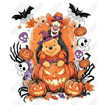 Pooh Halloween Disney  DTF Transfer 