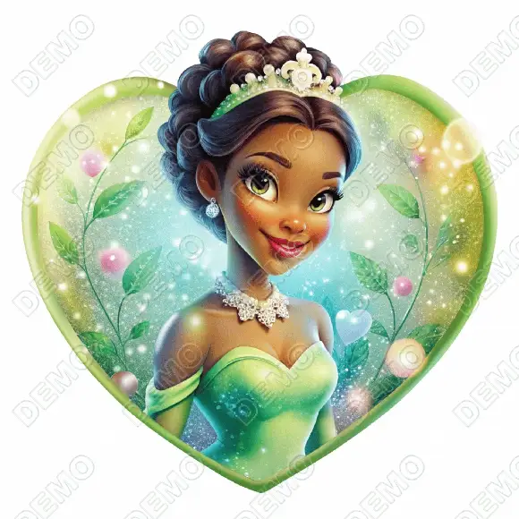 Princess Tiana DTF Shirt Iron on Transfer #1 Princess Tiana DTF Shirt Iron on Transfer #1
