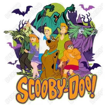 Scooby - Doo Halloween  DTF  Shirt Iron on Transfer N2