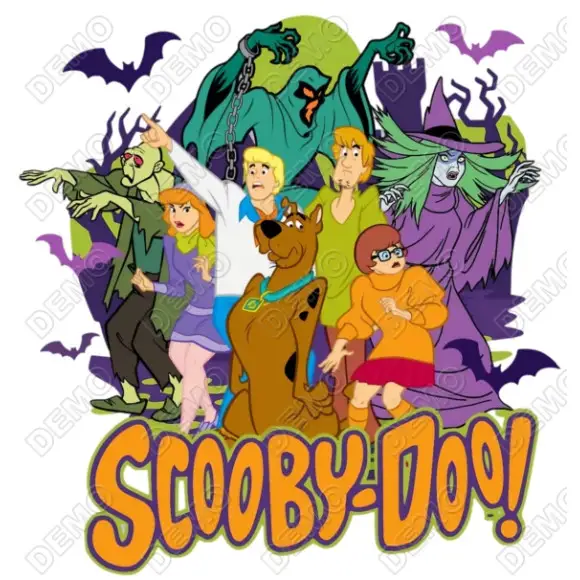 Scooby - Doo Halloween  DTF  Shirt Iron on Transfer N2