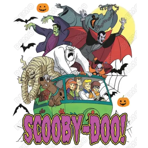 Scooby - Doo  Halloween  DTF  Shirt Iron on Transfer N22