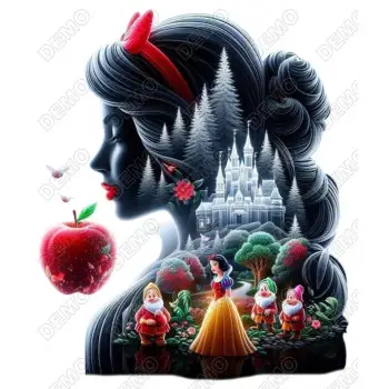 Snow White Princess  DTF Iron on Transfer N9