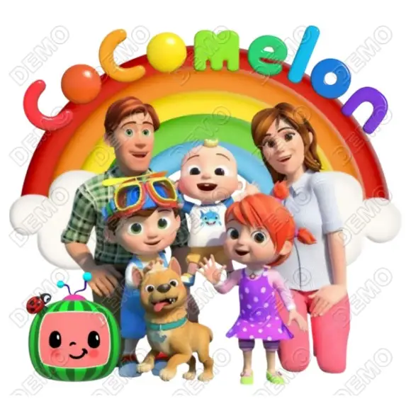 Cocomelon Family DTF  Shirt  Iron On Transfer