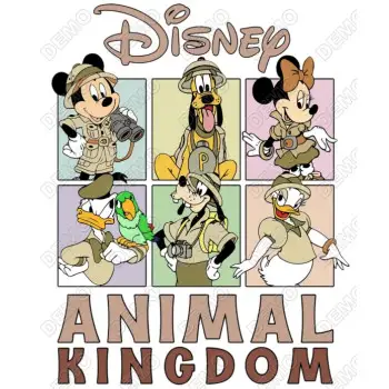 Disney  Animal Kingdom DTF Iron on Transfer