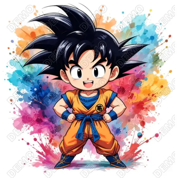 Dragon Ball DTF  Iron on Transfer