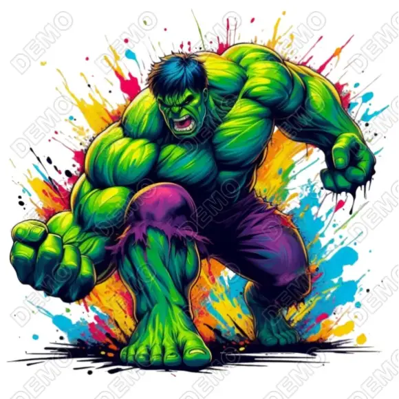 Hulk  DTF Iron on Transfer