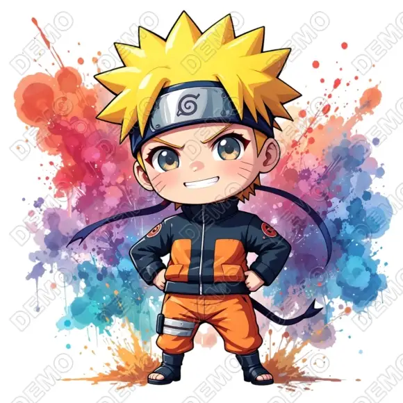 Naruto Uzumaki DTF  Iron on Transfer N2