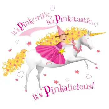 Pinkalicious Unicorn  DTF Shirt Iron on Transfer  
