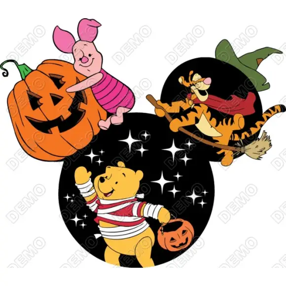 Pooh Disney DTF Transfer Pooh Disney DTF Transfer