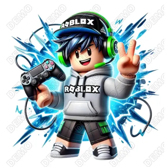 Roblox Game DTF Iron on Transfer Roblox Game DTF Iron on Transfer
