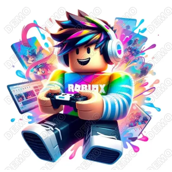 Roblox Player Game DTF Iron on Transfer Roblox Player Game DTF Iron on Transfer