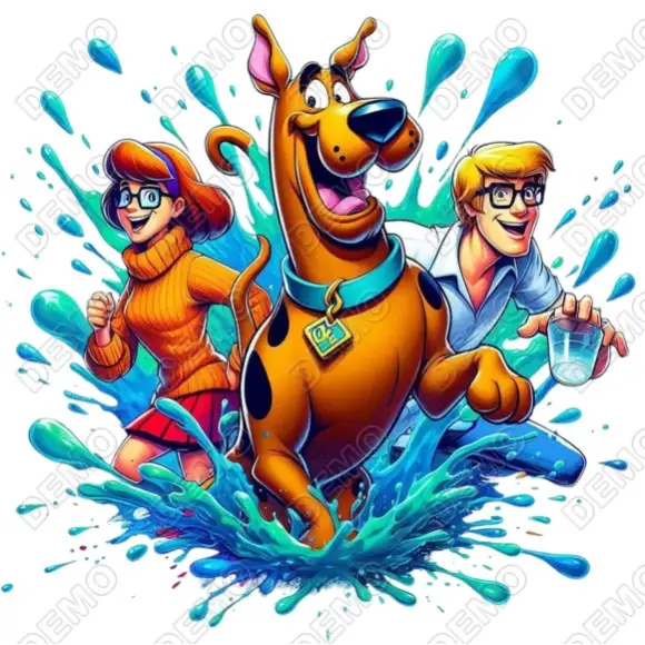 Scooby - Doo  DTF  Shirt Iron on Transfer