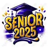 Senior 2025 School  Graduation  DTF Iron On Transfer