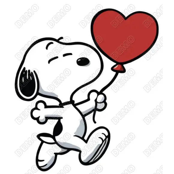 Snoopy Valentines DTF Iron on Transfer Snoopy Valentines DTF Iron on Transfer