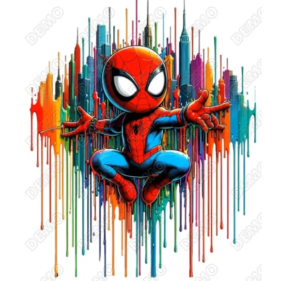 Spiderman  DTF Shirt Iron on Transfer N4