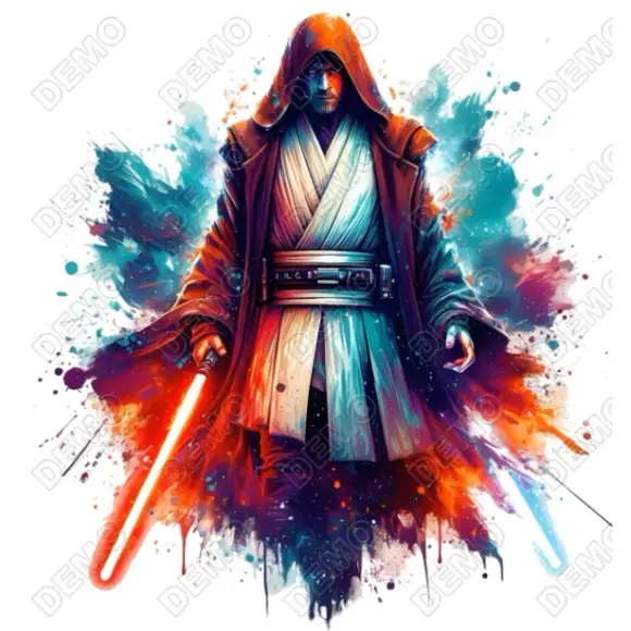 Star Wars Jedi DTF  Shirt Iron on Transfer