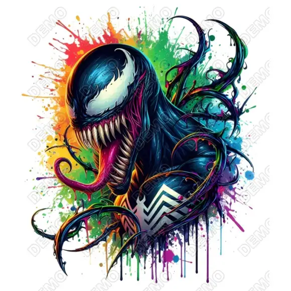 Venom  DTF  Iron on Transfer