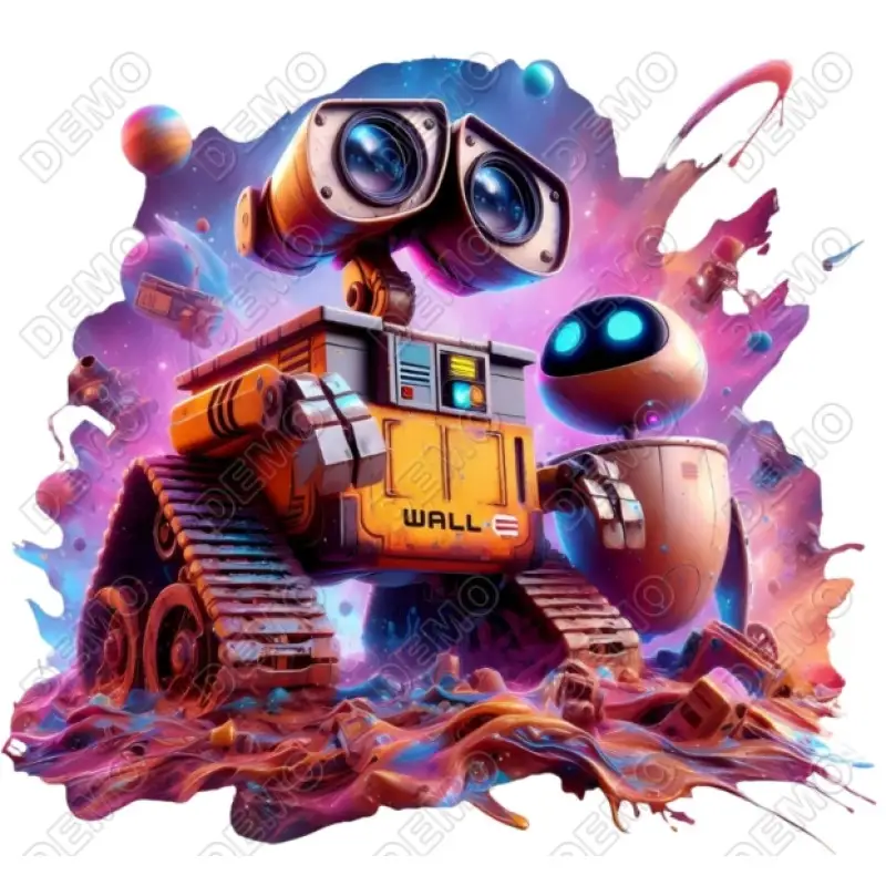 Wall - E DTF Shirt Iron on Transfer Wall - E DTF Shirt Iron on Transfer