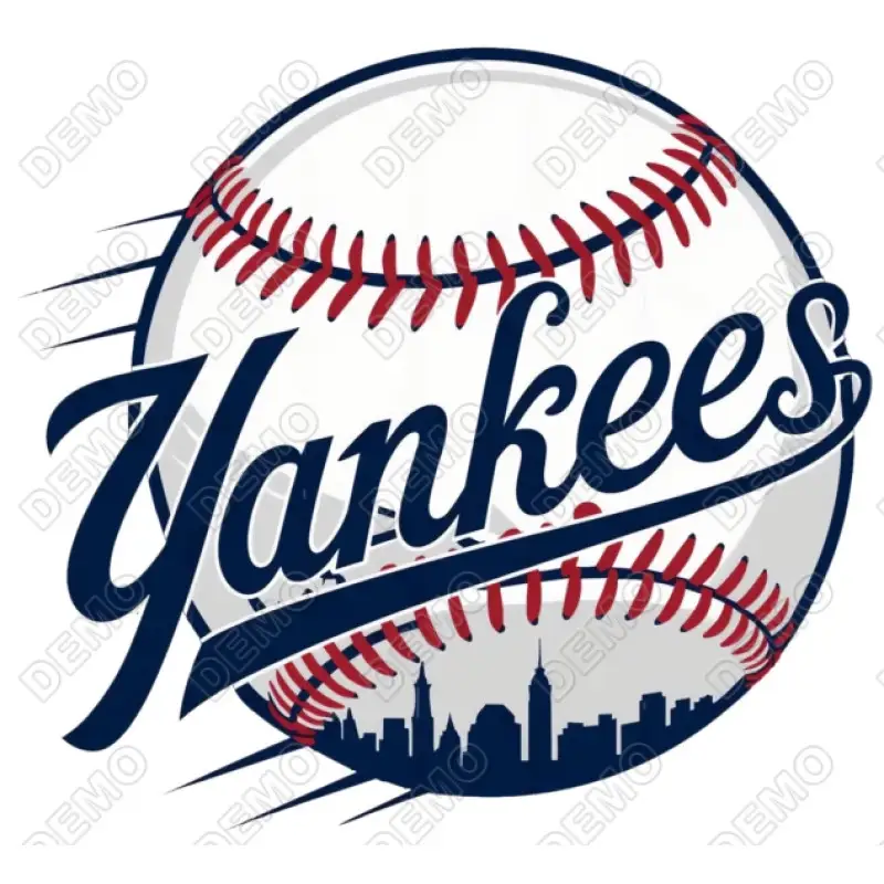 Yankees Baseball DTF Iron on Transfer Yankees Baseball DTF Iron on Transfer