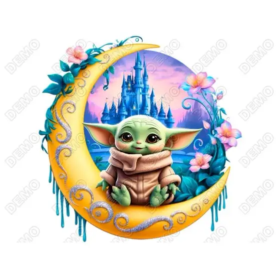 Yoda DTF Iron on Transfer Yoda DTF Iron on Transfer