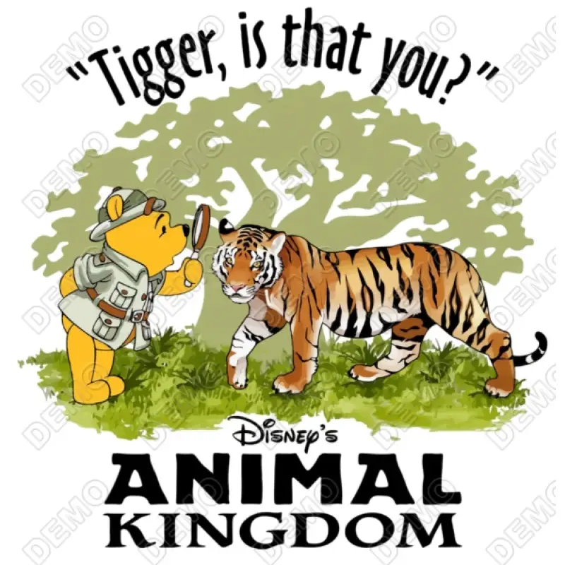 Animal Kingdom Safari DTF Iron on Transfer Animal Kingdom Safari DTF Iron on Transfer