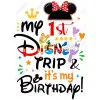 My First Disney Trip DTF Shirt Iron on Transfer My First Disney Trip DTF Shirt Iron on Transfer