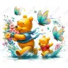 Pooh  DTF  Iron On  Transfer N9