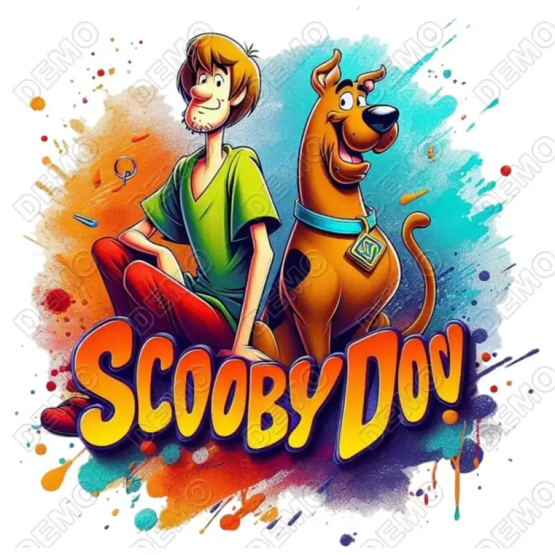 Scooby - Doo DTF Shirt Iron on Transfer N10 Scooby - Doo DTF Shirt Iron on Transfer N10