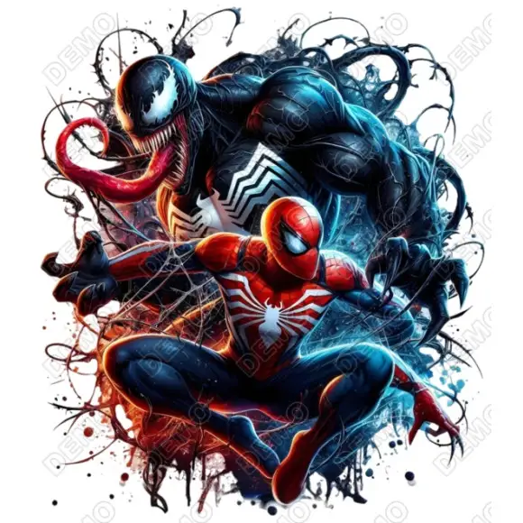 SpiderMan Venom  DTF Shirt Iron on Transfer