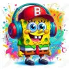 SpongeBob    DTF  Shirt Iron on Transfer N8