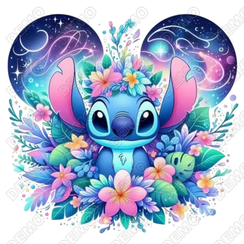 Stitch Disney DTF Iron on Transfer Stitch Disney DTF Iron on Transfer