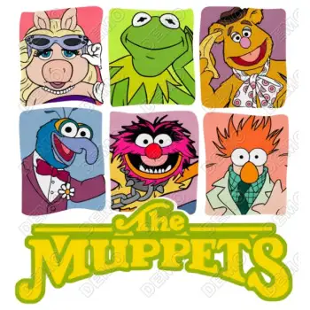 The Muppets  DTF Iron on Transfer  N4