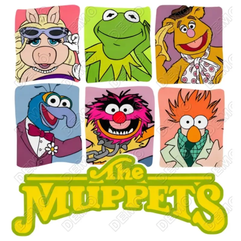 The Muppets DTF Iron on Transfer N4 The Muppets DTF Iron on Transfer N4