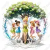Tinker bell Disney Fairies DTF  Shirt Iron on Transfer 