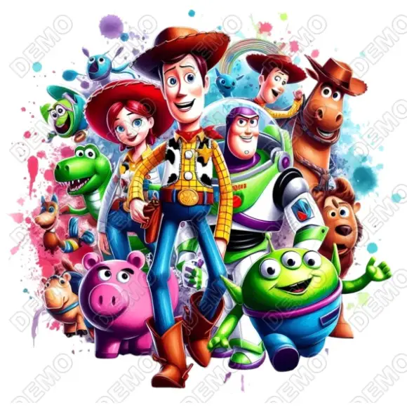 Toy Story  DTF  Shirt Iron on Transfer N12