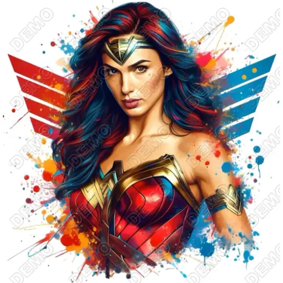 Wonder Woman DTF  Shirt Iron on Transfer Decal