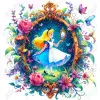 Alice in Wonderland  DTF Iron on Transfer  N34