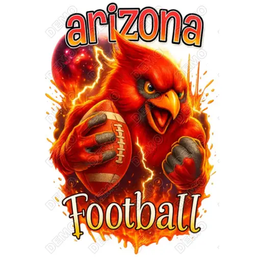 Arizona Football  DTF  Iron on Transfer