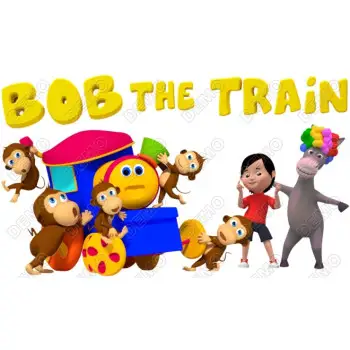 Bob The Train DTF  Shirt Iron on Transfer N3
