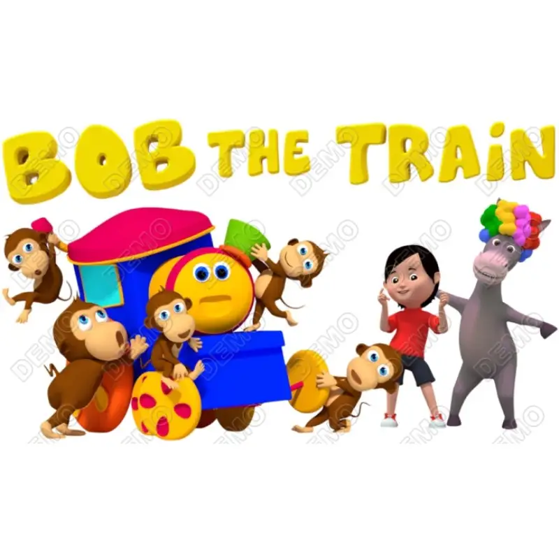 Bob The Train DTF Shirt Iron on Transfer N3 Bob The Train DTF Shirt Iron on Transfer N3