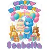 Care Bears  Personalized  DTF  Shirt Iron on Transfer