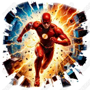 Flash  DTF  Shirt Iron on Transfer 
