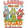 Labubu Squad  DTF Iron on Transfer 