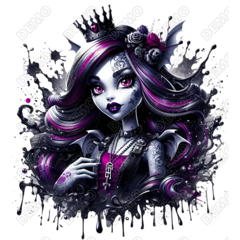 Monster Girl Elissabat DTF Shirt Iron on Transfer Monster Girl Elissabat DTF Shirt Iron on Transfer
